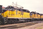 Trailing unit on rock